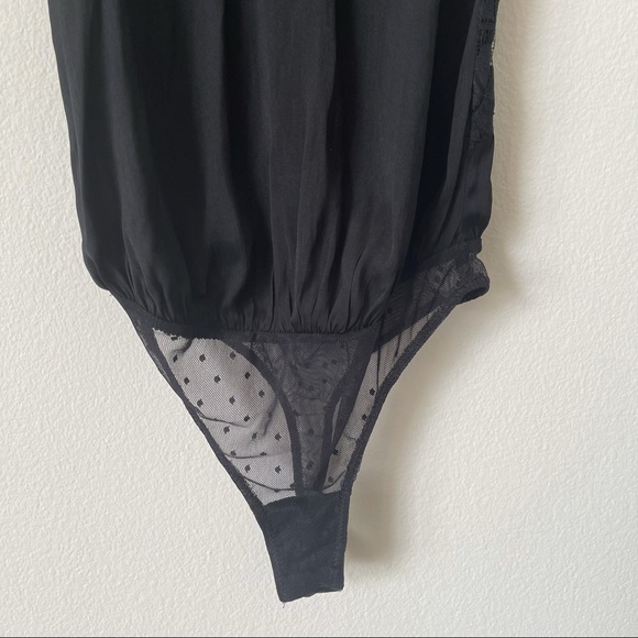 Free People Intimately Melrose Black Lace Backless Bodysuit XS - Picture 14 of 16